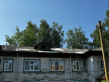 Выполнены работы по замене выпуска и частичному ремонту кровли в доме № 6 по улице Чапаева
