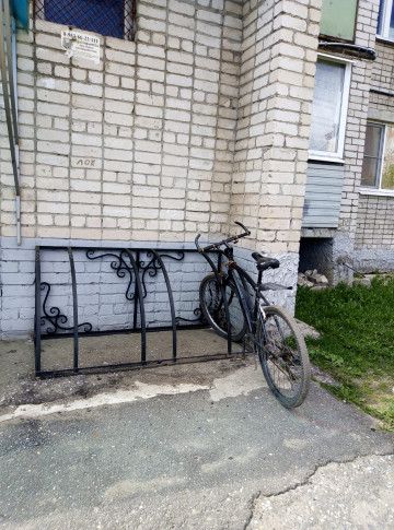 Установка вело парковки по ул. Социализма, д. 33