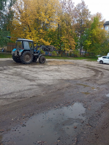 Планировка дворовой территории по адресу ул.  Республиканская, д. 9