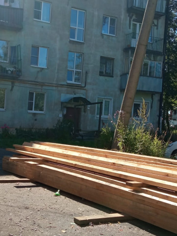 Производится капитальный ремонт кровли по адресу улица Октябрьской революции, д. 69 (общий котел)