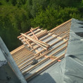 Начался капитальный ремонт крыши в доме № 36 по улице Пролетариата